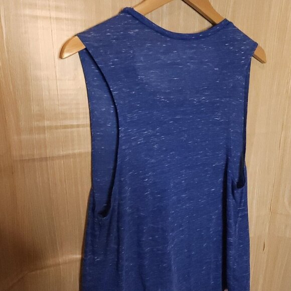 Kansas City Royals Blue Womens Boys Are Back In Town Muscle Tank Top XL - Picture 4 of 6